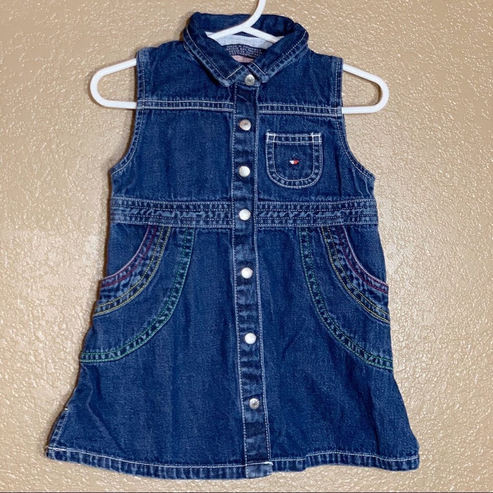 Tommy Hilfiger baby girl jean dress
